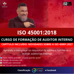 Formação de auditores Internos – ISO 45001:2018